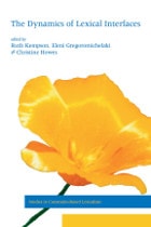cover of The Dynamics of Lexical Interfaces