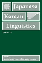 cover of Japanese/Korean Linguistics, Volume 19