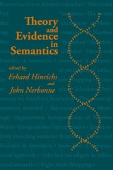 cover of Theory and Evidence in Semantics