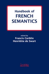 cover of Handbook of French Semantics