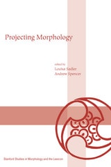 cover of Projecting Morphology