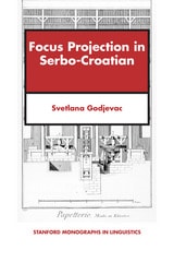 cover of Focus Projection in Serbo-Croatian