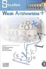 cover of Studies in Weak Arithmetics, Volume 3