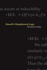 cover of Russell's Metaphysical Logic