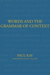 cover of Words and the Grammar of Context