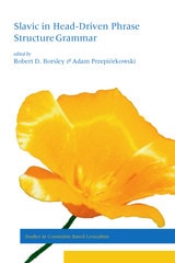 cover of Slavic in Head-Driven Phrase Structure Grammar