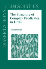 cover of The Structure of Complex Predicates in Urdu