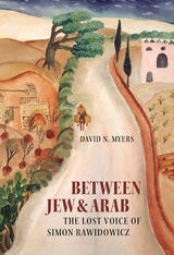 cover of Between Jew and Arab: The Lost Voice of Simon Rawidowicz