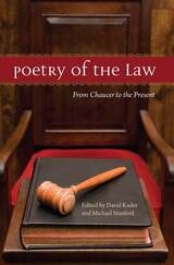 cover of Poetry of the Law: From Chaucer to the Present