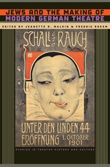 cover of Jews and the Making of Modern German Theatre