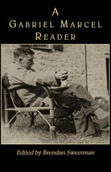 cover of A Gabriel Marcel Reader