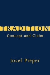 cover of Tradition: Concept and Claim