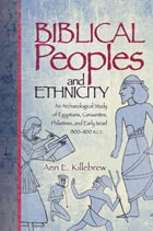 cover of Biblical Peoples and Ethnicity: An Archaeological Study of Egyptians, Canaanite