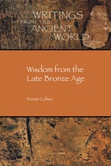 cover of Wisdom from the Late Bronze Age