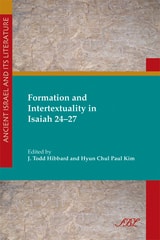 cover of Formation and Intertextuality in Isaiah 24-27
