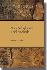 cover of Neo-Babylonian Trial Records