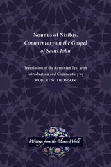 cover of Nonnus of Nisibis, Commentary on the Gospel of Saint John