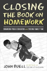 cover of Closing The Book On Homework: Enhancing Public Education