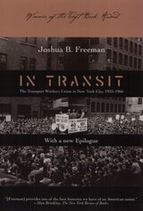 cover of In Transit: Transport Workers Union In Nyc 1933-66