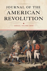 cover of Journal of the American Revolution 2015: Annual Volume