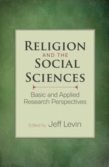 cover of Religion and the Social Sciences: Basic and Applied Research Perspectives