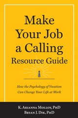 cover of Make Your Job a Calling Resource Guide