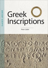 cover of Greek Inscriptions: Ancient Scripts