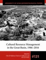 cover of Cultural Resource Management in the Great Basin 1986–2016