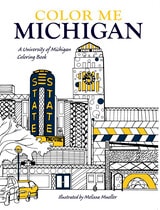 cover of Color Me Michigan: A University of Michigan Coloring Book