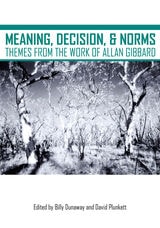 cover of Meaning, Decision, and Norms: Themes from the Work of Allan Gibbard