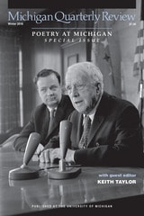 cover of Michigan Quarterly Review: Vol. 57, No. 1