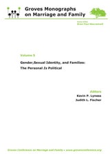 cover of Gender, Sexual Identity, and Families: The Personal Is Political: Groves Monographs on Marriage and Family (Volume 5)