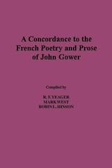 cover of Concordance to the French Poetry and Prose of John Gower