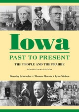 cover of Iowa Past to Present: The People and the Prairie, Revised Third Edition