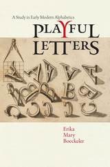 cover of Playful Letters: A Study in Early Modern Alphabetics