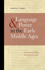 cover of Language and Power in the Early Middle Ages