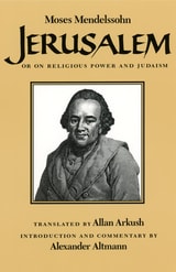 cover of Jerusalem: Or on Religious Power and Judaism