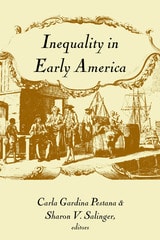 cover of Inequality in Early America