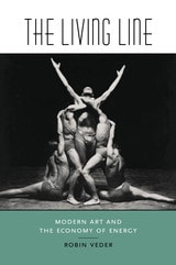 cover of The Living Line: Modern Art and the Economy of Energy