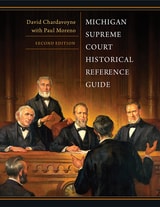 cover of Michigan Supreme Court Historical Reference Guide, 2nd Edition