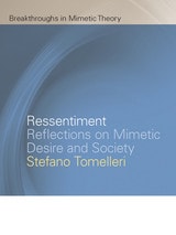 cover of Ressentiment: Reflections on Mimetic Desire and Society