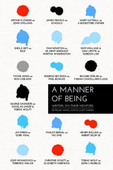 cover of A Manner of Being: Writers on Their Mentors