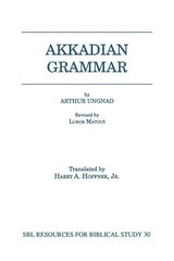 cover of Akkadian Grammar