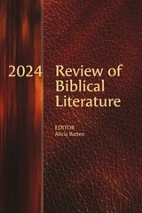 cover of Review of Biblical Literature, 2024