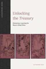 cover of Unlocking the Treasury: Elementary Learning for Boys in Qing China
