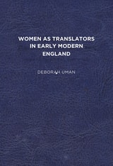 cover of Women as Translators in Early Modern England
