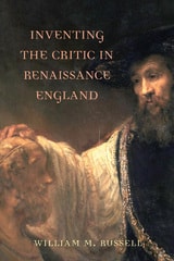 cover of Inventing the Critic in Renaissance England