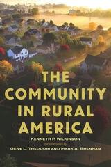 cover of The Community in Rural America