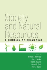 cover of Society and Natural Resources: A Summary of Knowledge