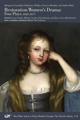 cover of Restoration Women’s Drama: Four Plays, 1662–1677